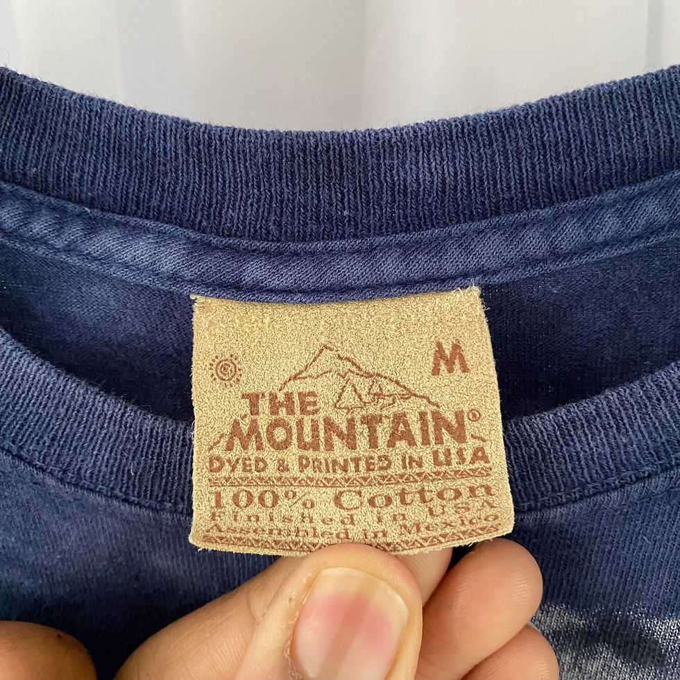 Thumbnail: VINTAGE THE MOUNTAIN WHITE TIGER TIE-DYE ANIMAL TEE