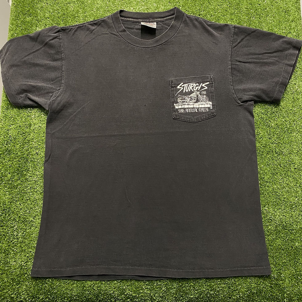 Thumbnail: VINTAGE 1998 STURGIS BLACK HILLS  RALLY POCKET TEE