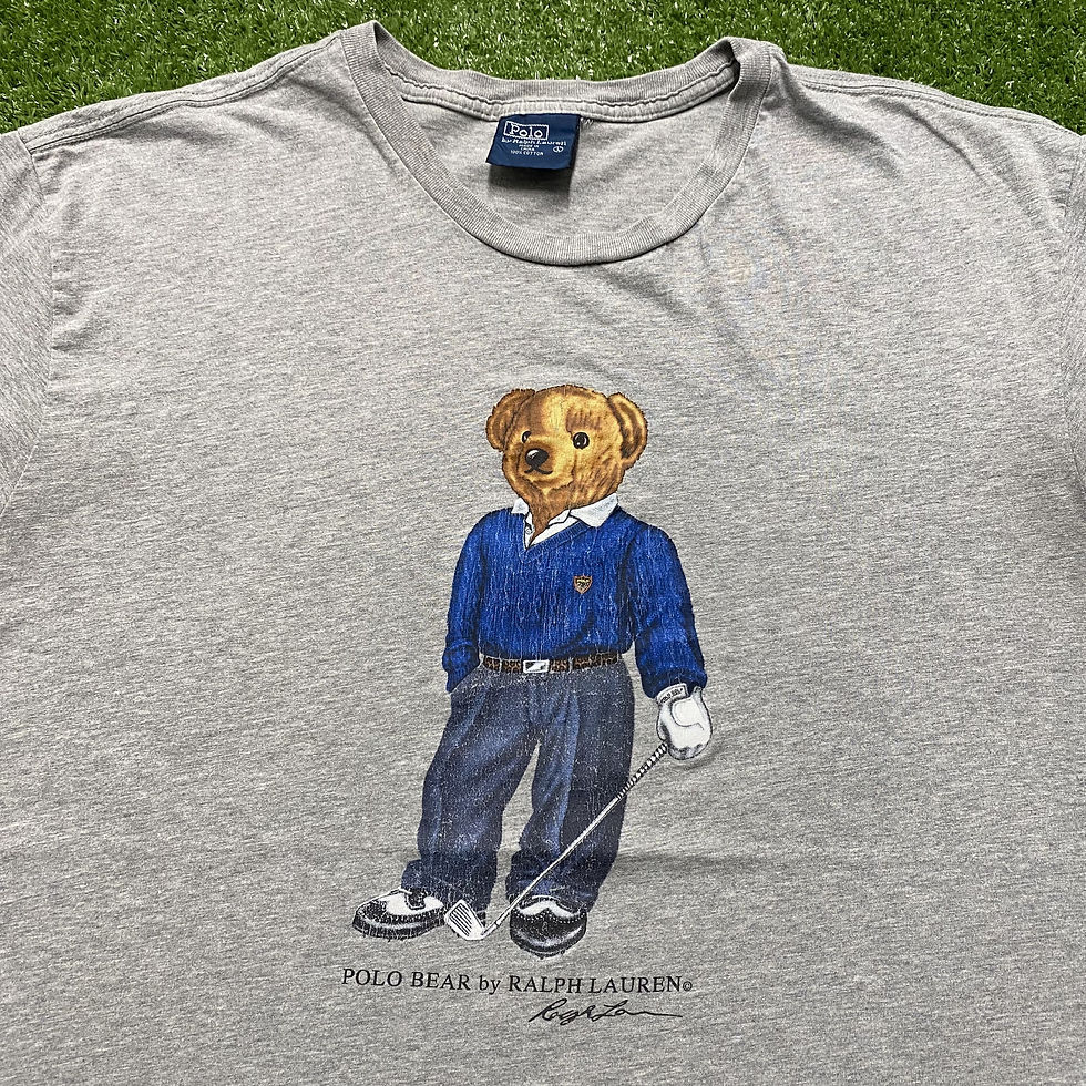 Thumbnail: VINTAGE POLO RALPH LAUREN BEAR GOLF TEE