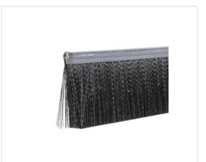 BRUSH, 4", DOOR SEAL, 10' LG, USES WGA01-4 RETAINER WGB04