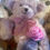 Thumbnail: Rose Blush Mohair Bear