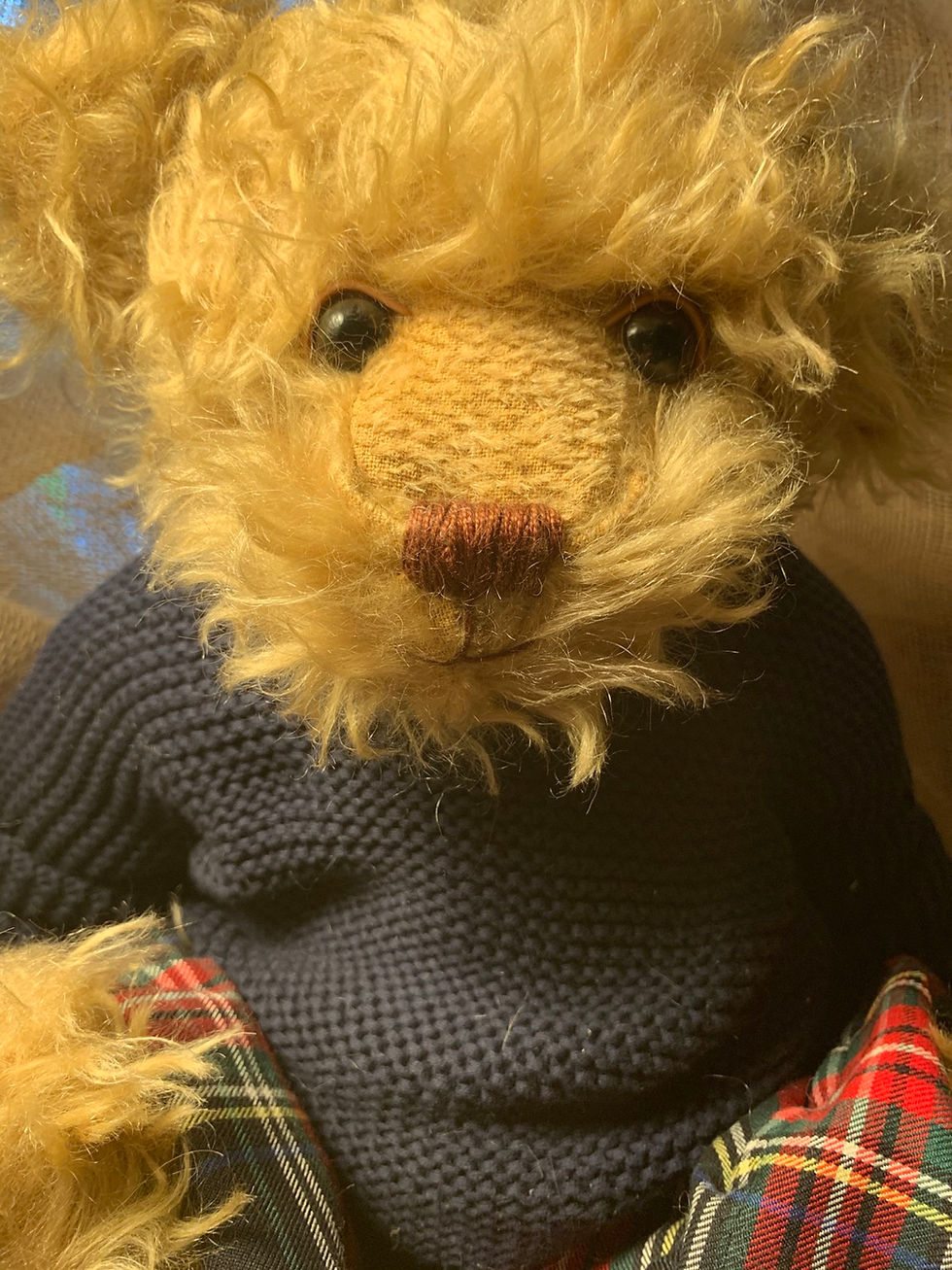 Thumbnail: AGATHA, schulte steiff mohair bear