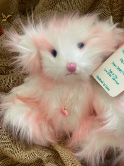 Thumbnail: Love Heart Pink Tip Plush Bear