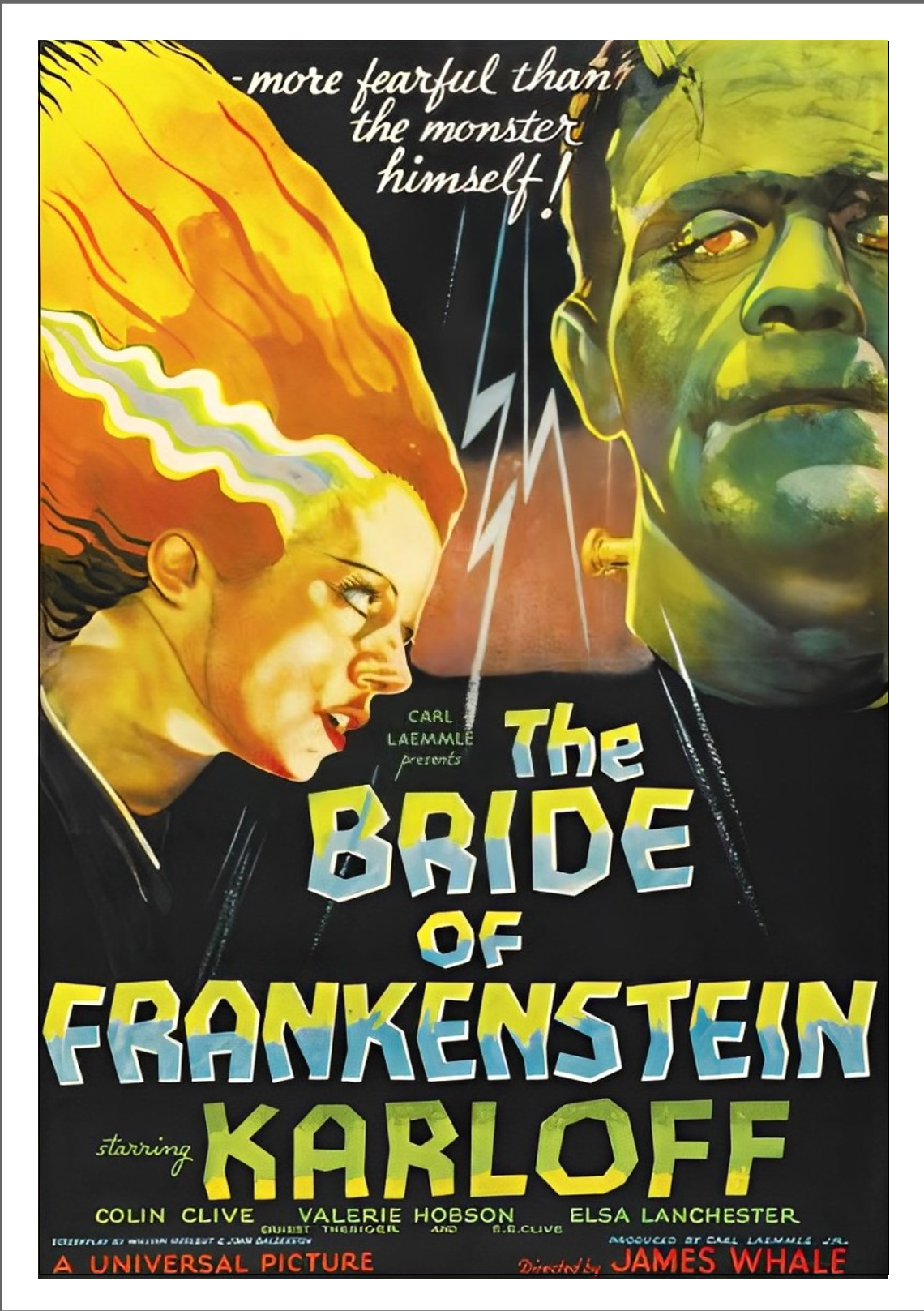 Bride of Frankenstein - Poster