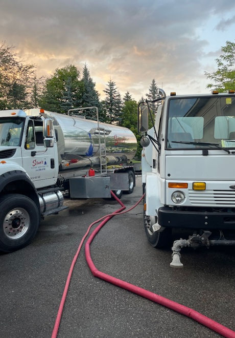 Water truck services