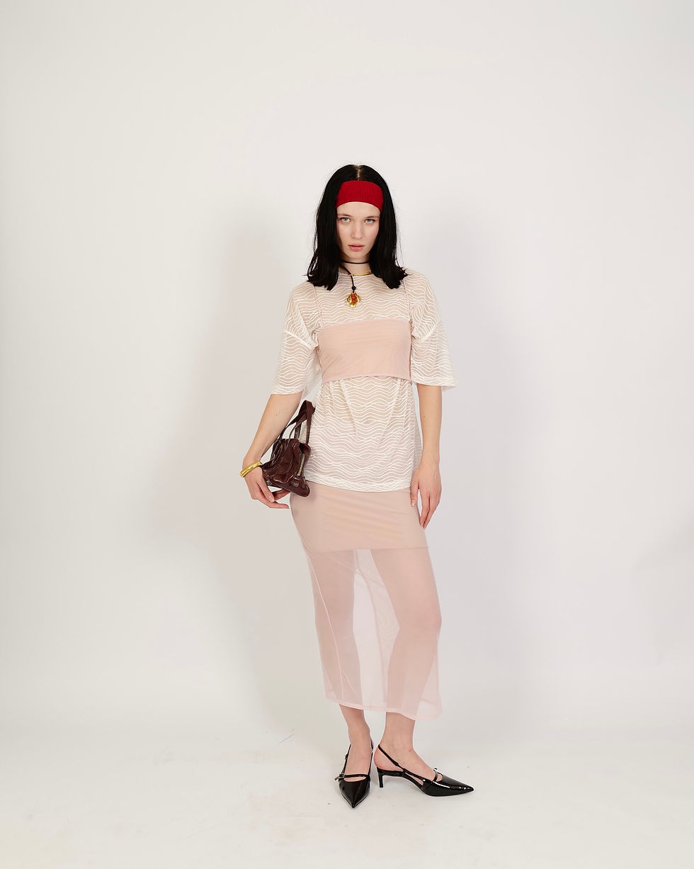 섬네일: Blursday oversized tee shirt