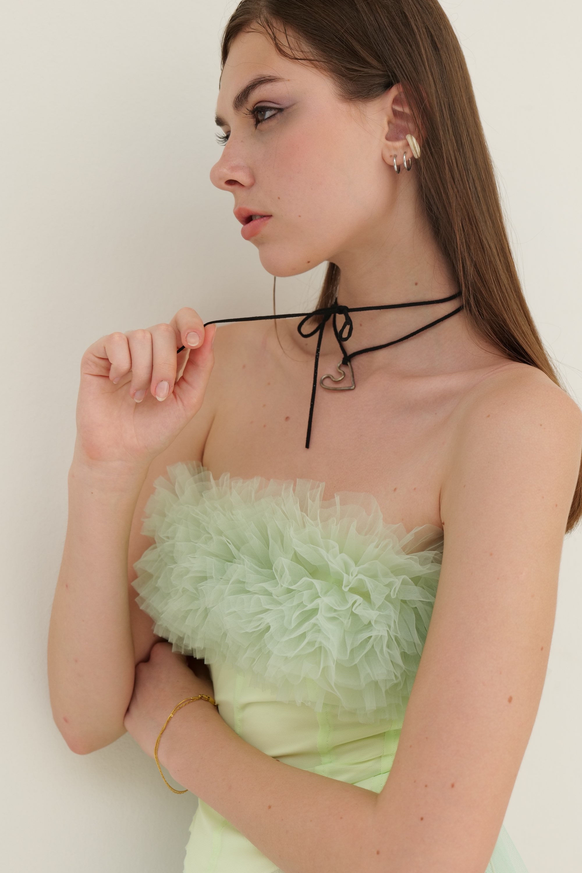 Fufu Elasticated corset top