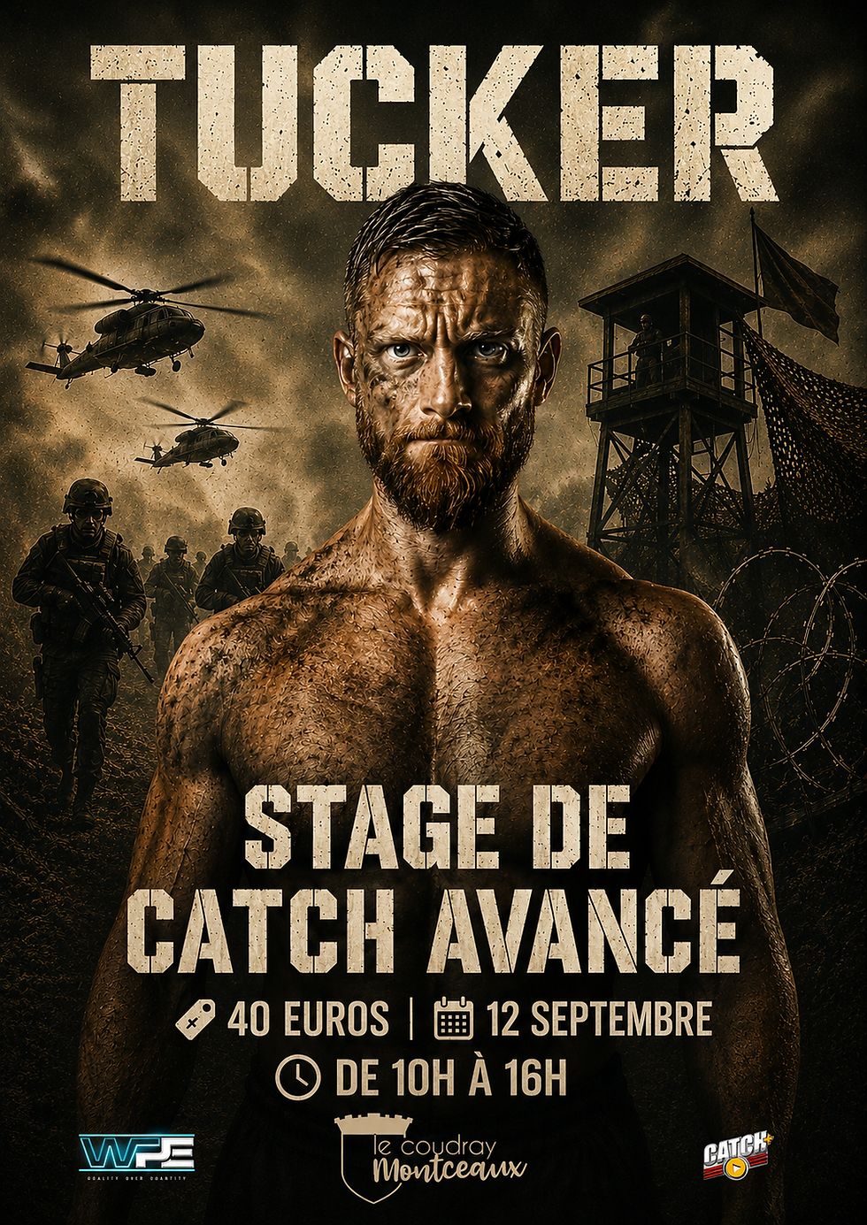 Stage de Catch Tucker
