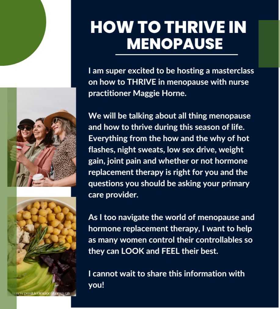 How To Thrive In Menopause