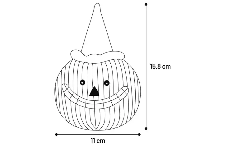 Thumbnail: Flamingo Halloween Pumpa Plush