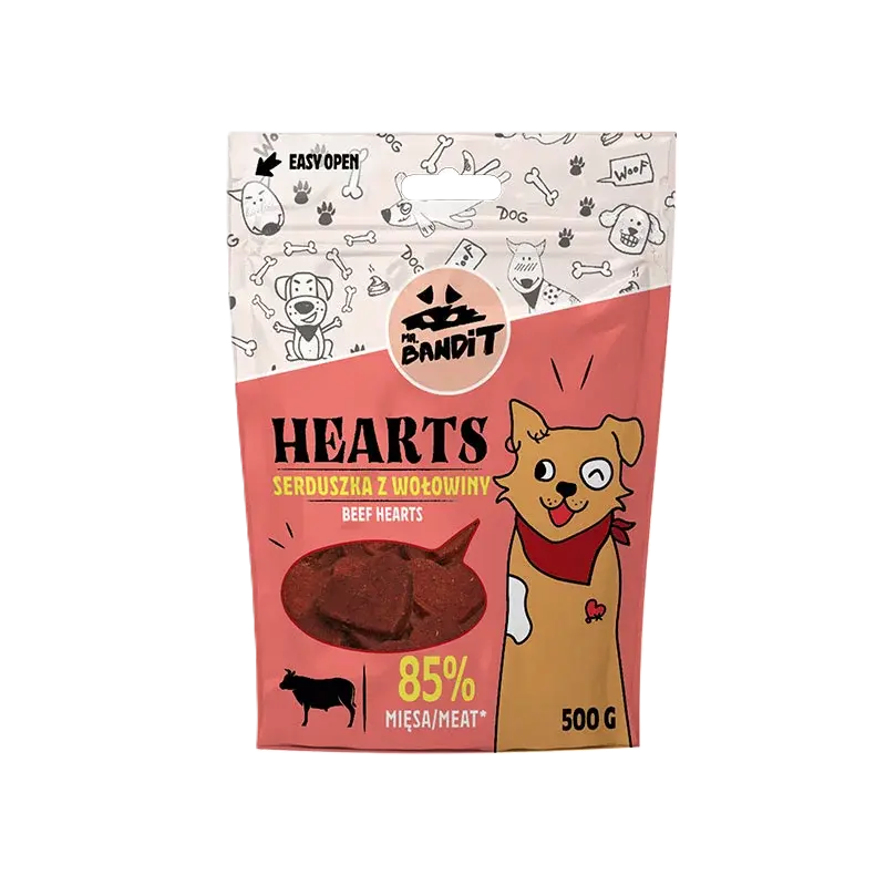 Thumbnail: Mr. Bandit HEARTS 500g