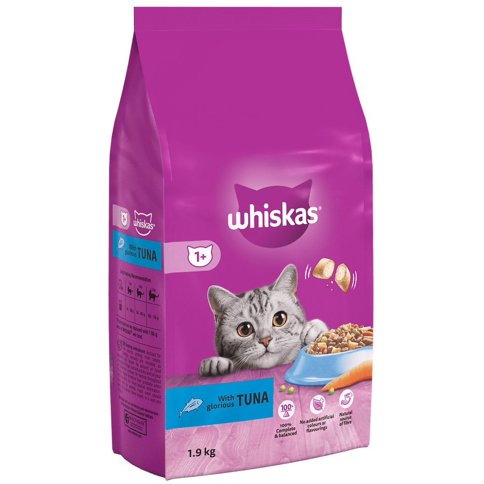 Thumbnail: WHISKAS® Adult and Kitten Dry Cat Food 1.9kg
