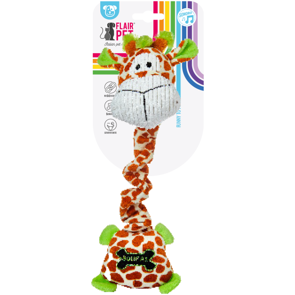 Thumbnail: Flair Pet Pull Semi Stuffed Plush Toy