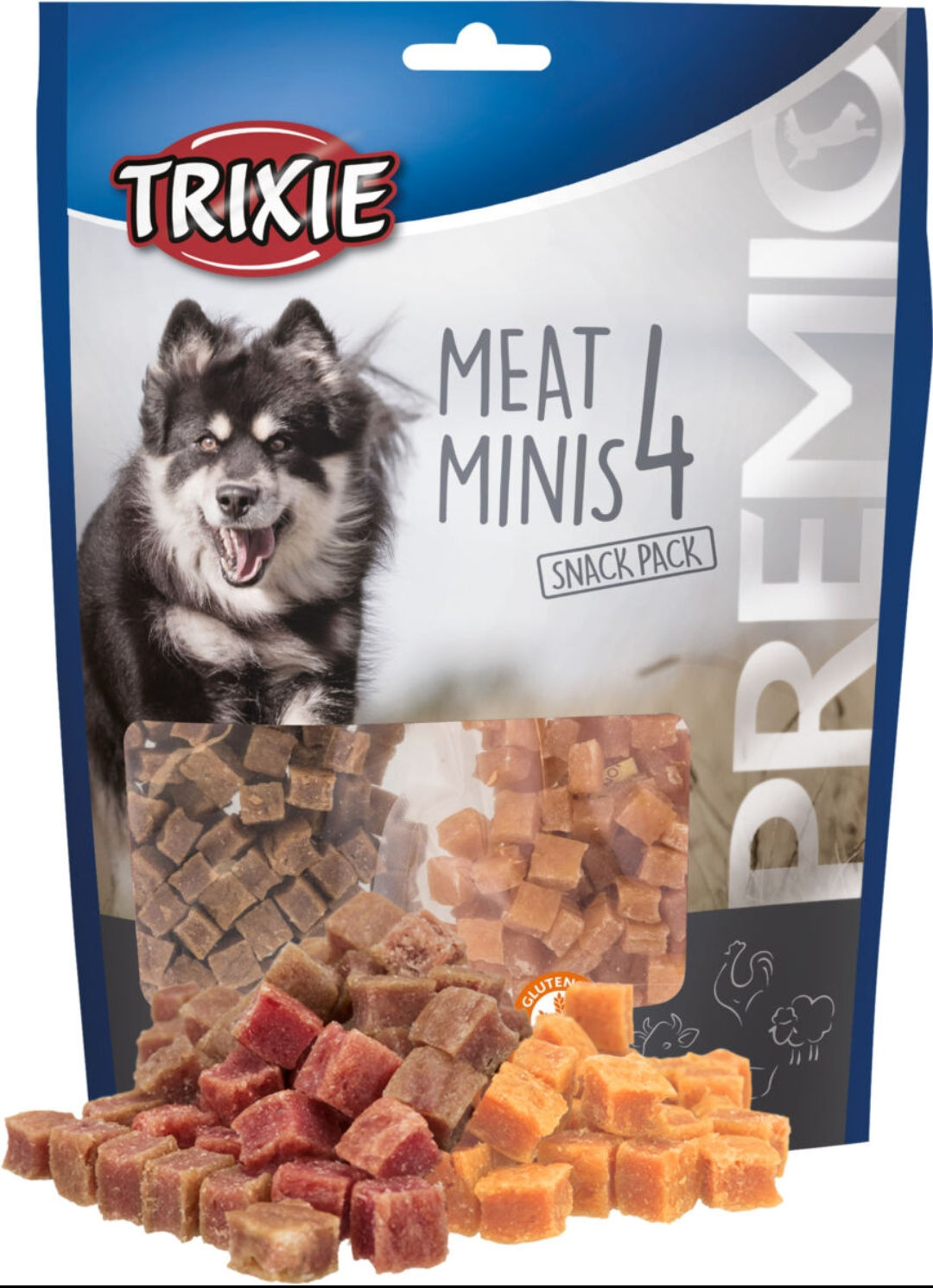 Trixie PREMIO 4 Meat Minis 4x by 100g