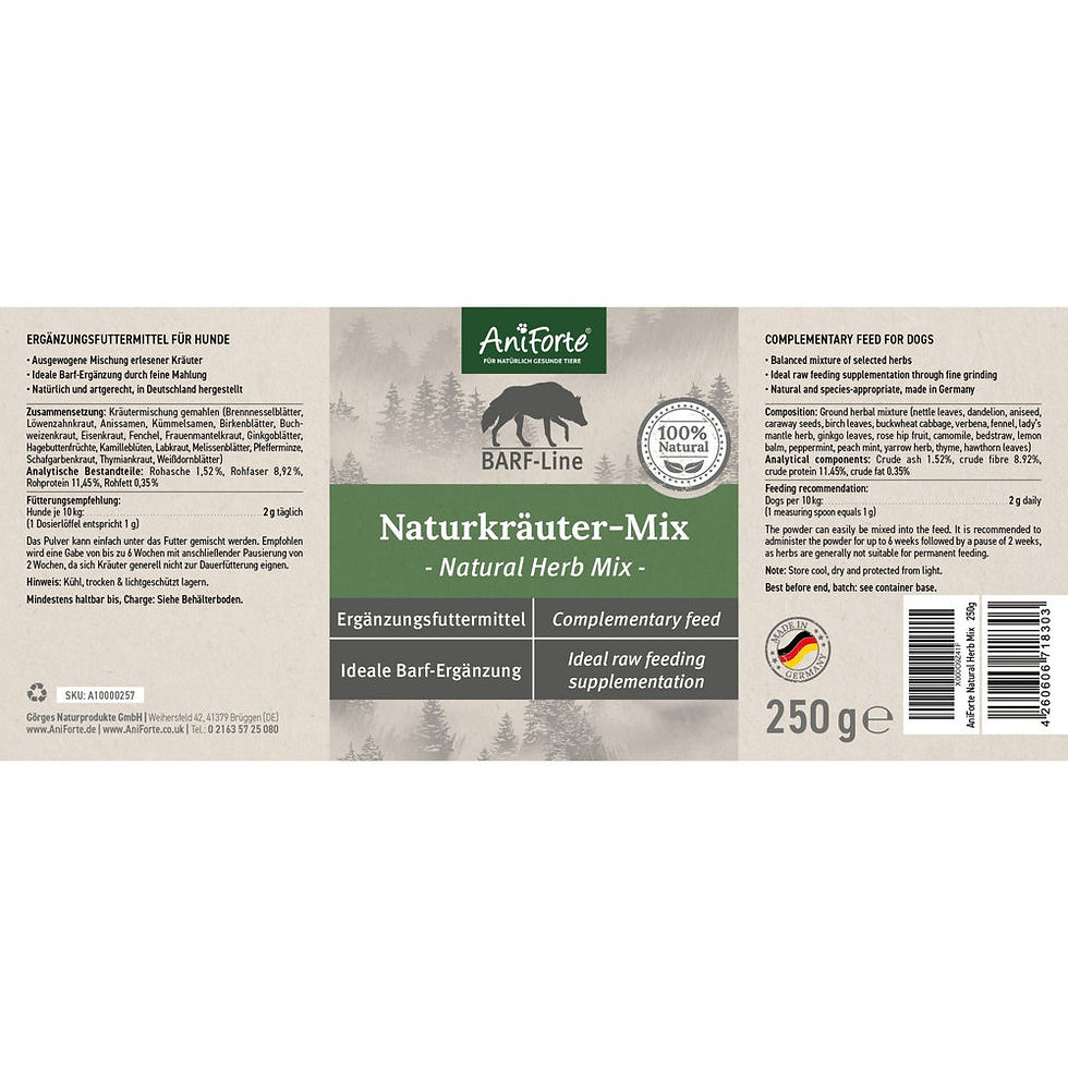 Thumbnail: AniForteNatural Herb Mix for Dogs - 250g