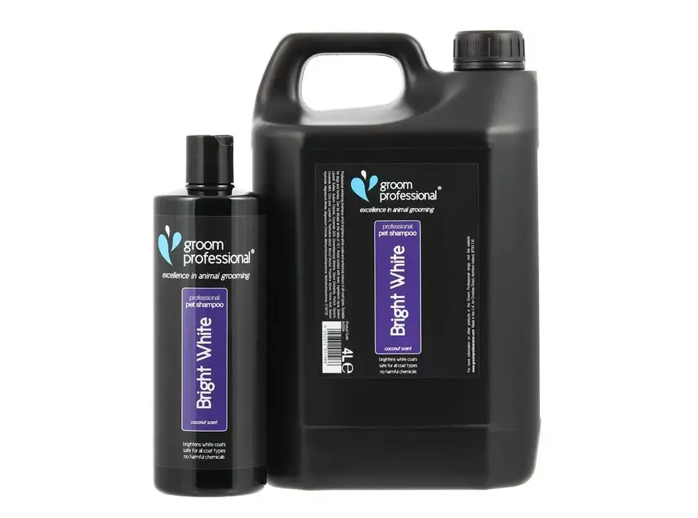 Groom Professional Bright White Shampoos 450ml