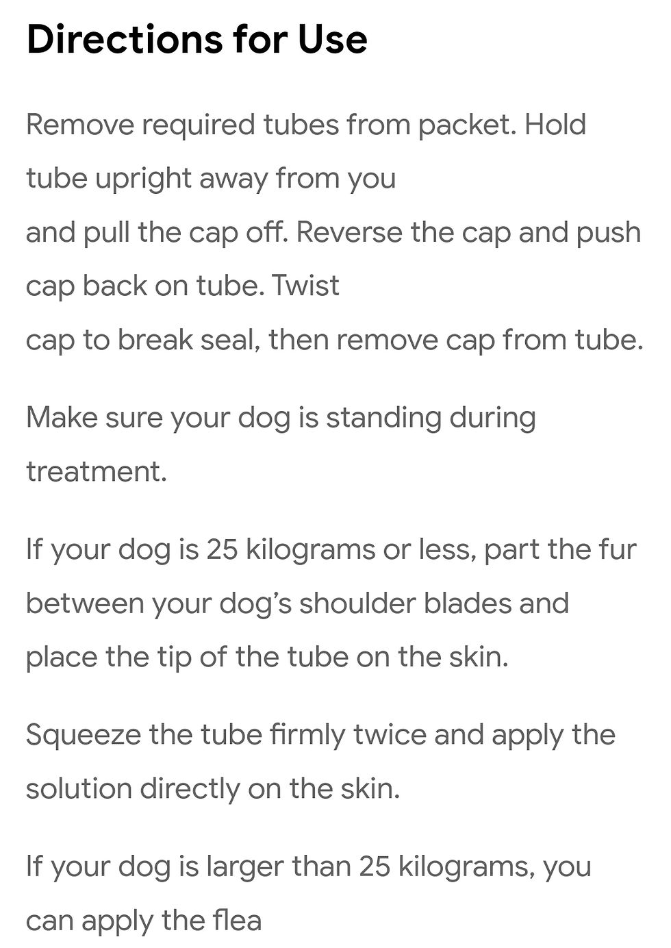 Thumbnail: Bayer Advantix for Dogs