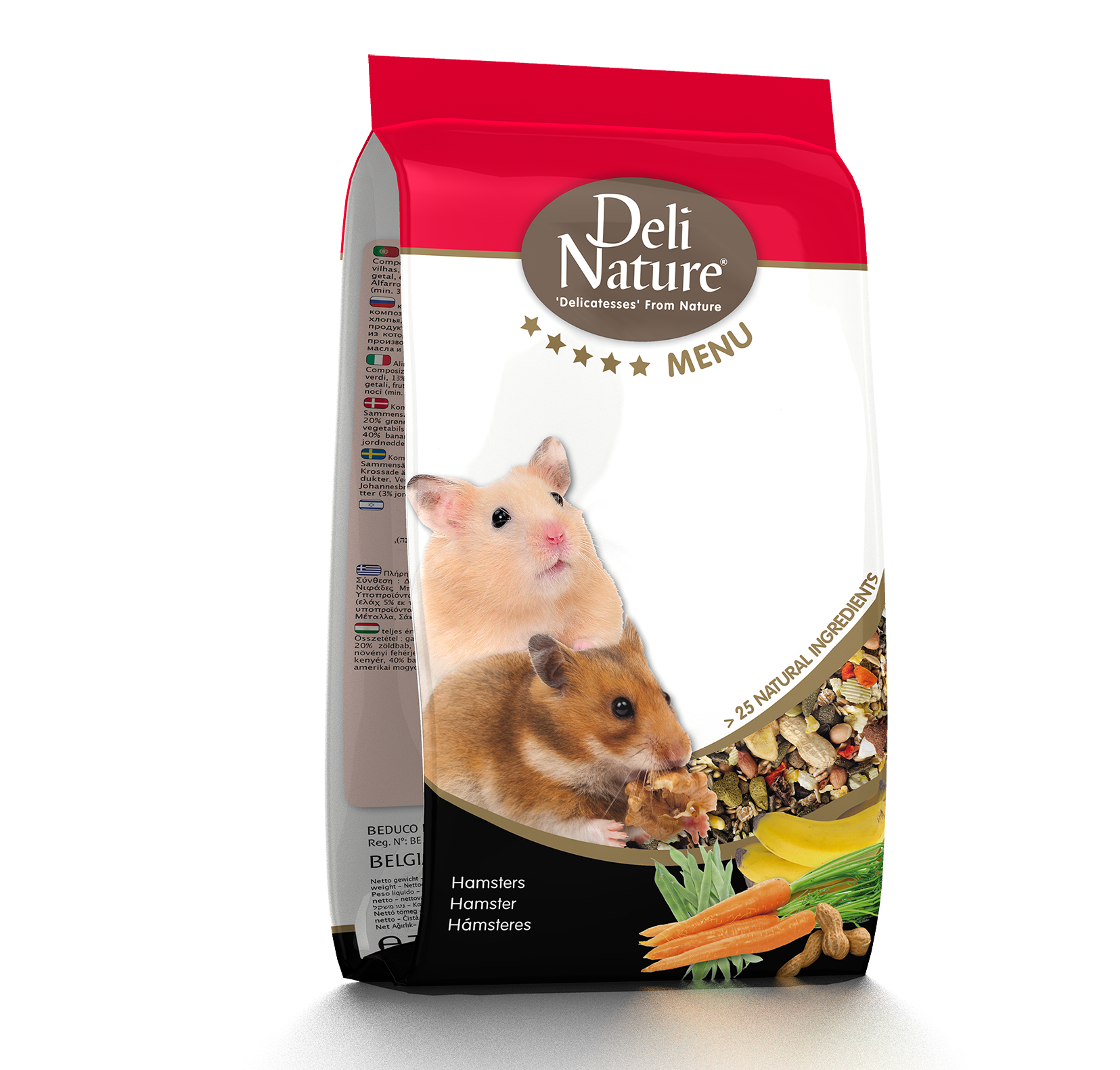 Deli Nature 5* Menu Hamsters 750g
