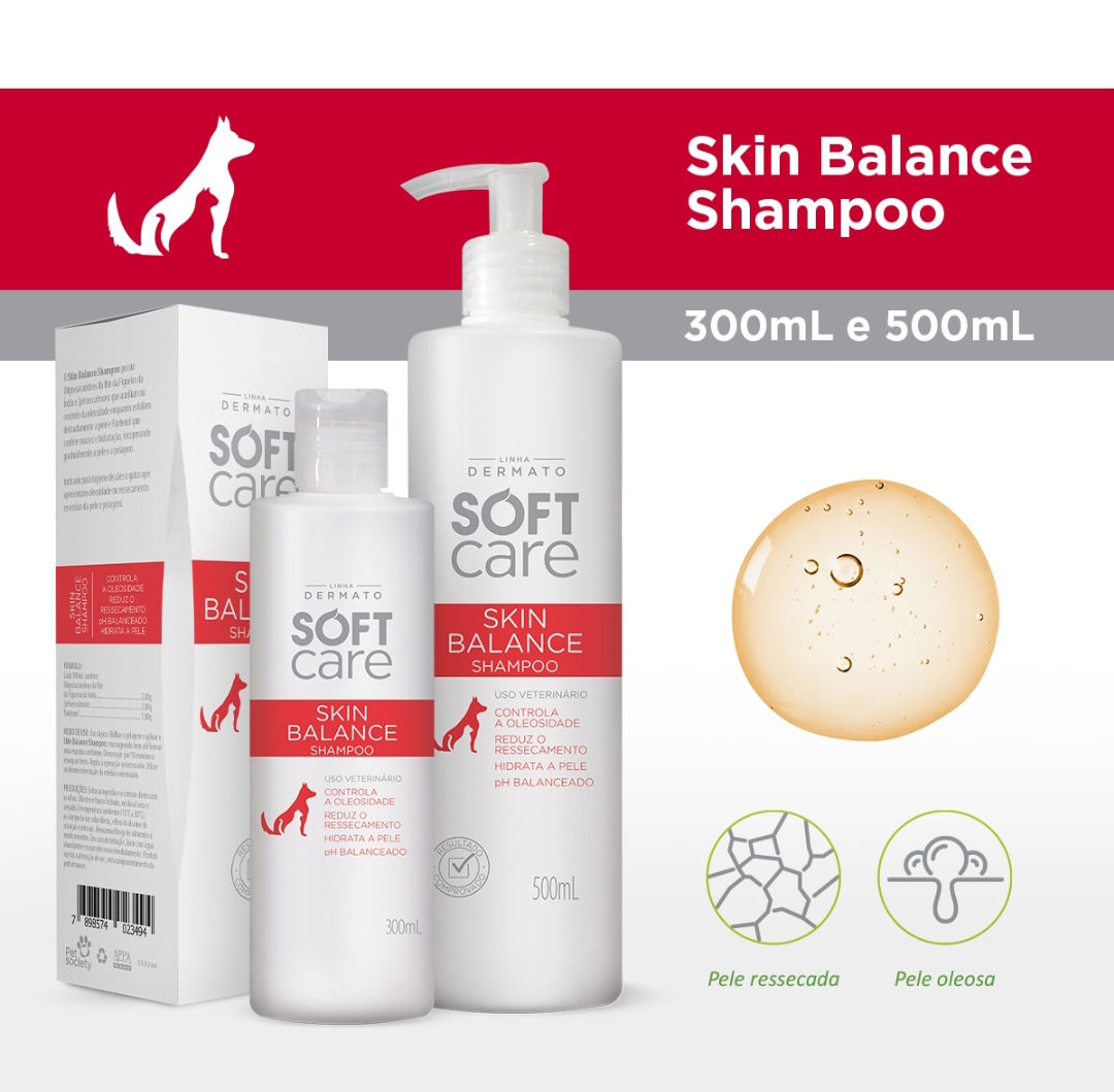 Soft Care SKIN BALANCE
SHAMPOO 300ml
