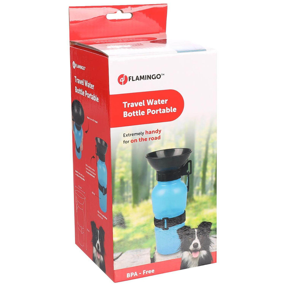 Thumbnail: Flamingo Travel Water Bottle