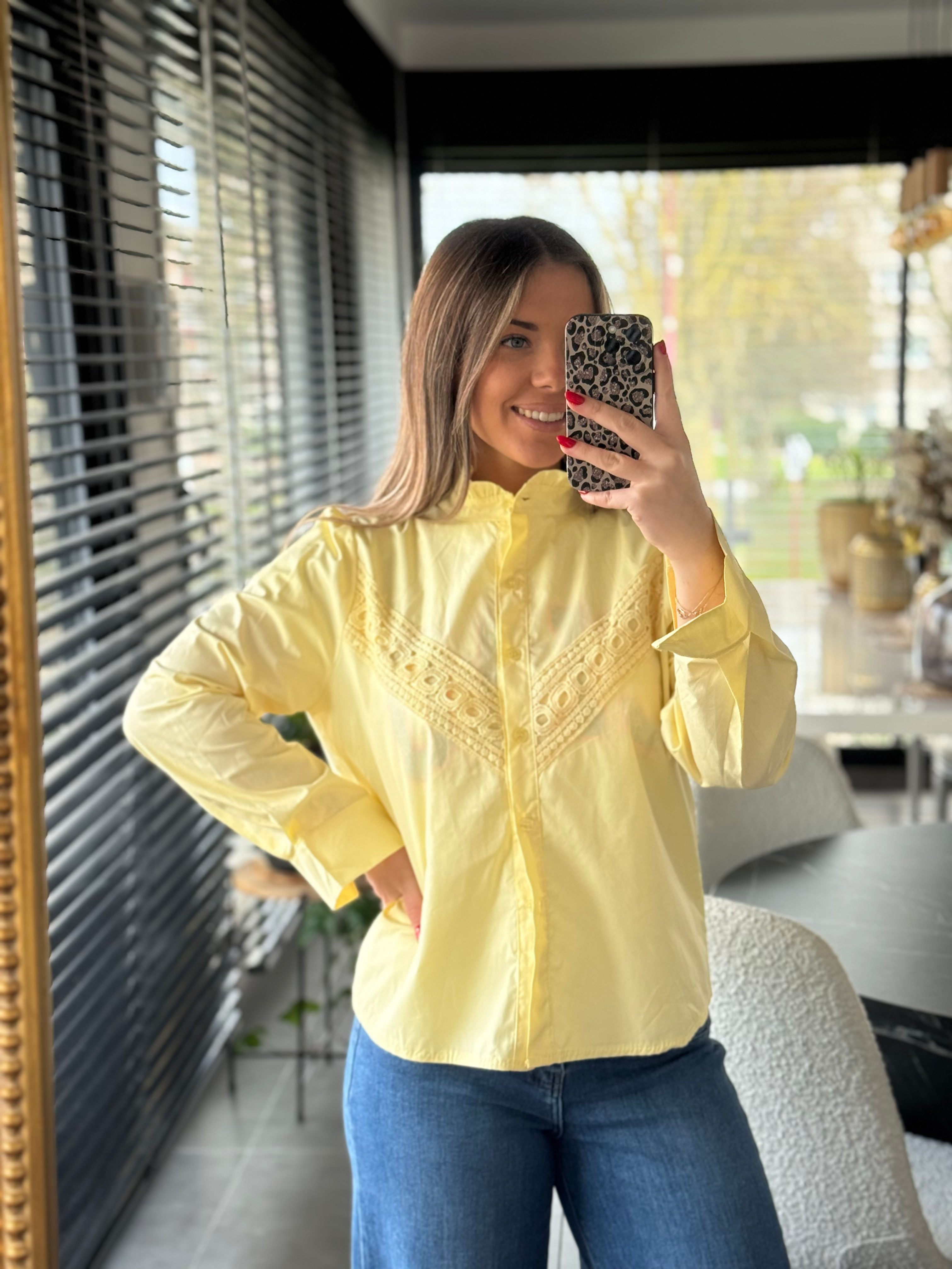 Blouse dentelle 
