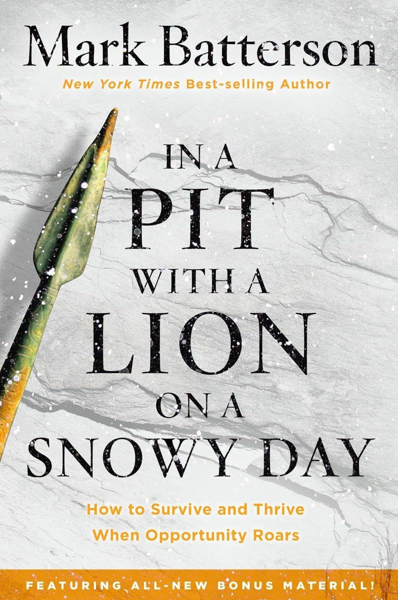 In a Pit with a Lion on a Snowy Day - Paperback