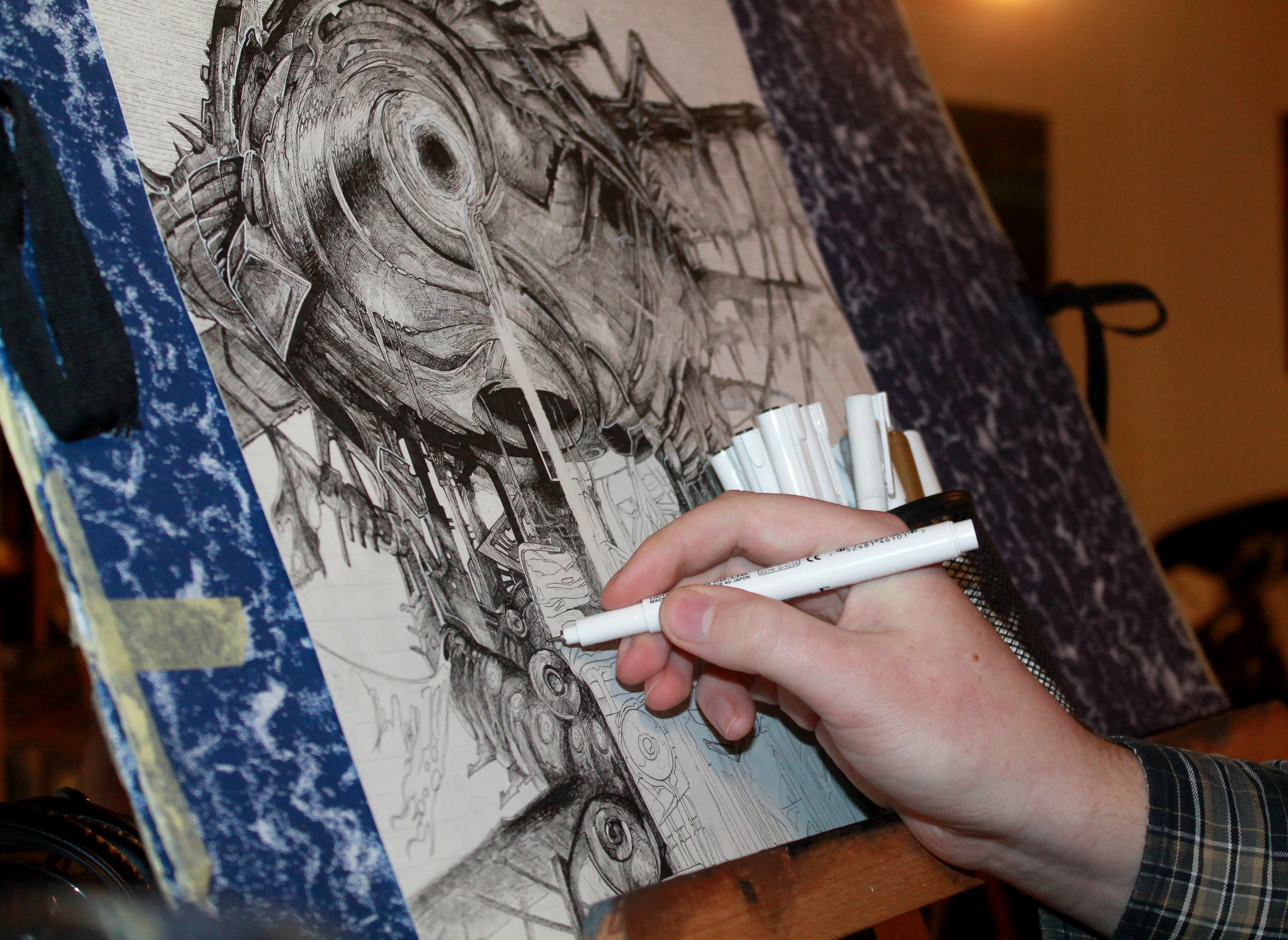 Working on tribute to Pär Olofsson