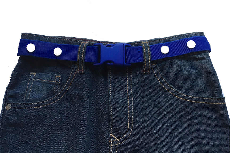 Thumbnail: Maxi Belts - Royal Blue Buckle