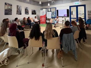 die Diskussionsrunde beim Mental Load Event