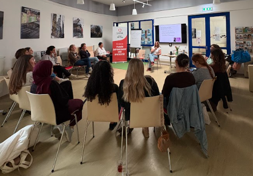 die Diskussionsrunde beim Mental Load Event