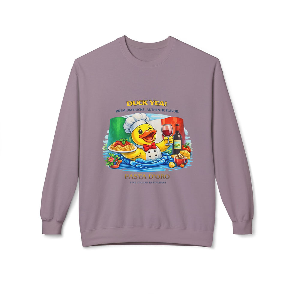 Thumbnail: Pasta D'oro Duck Crewneck Sweatshirt- Adult