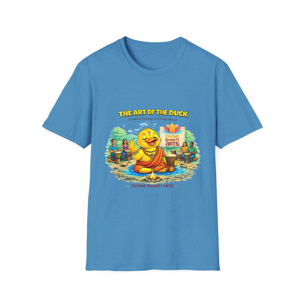 Thumbnail: Divine Shakti Duck T-Shirt- Adult
