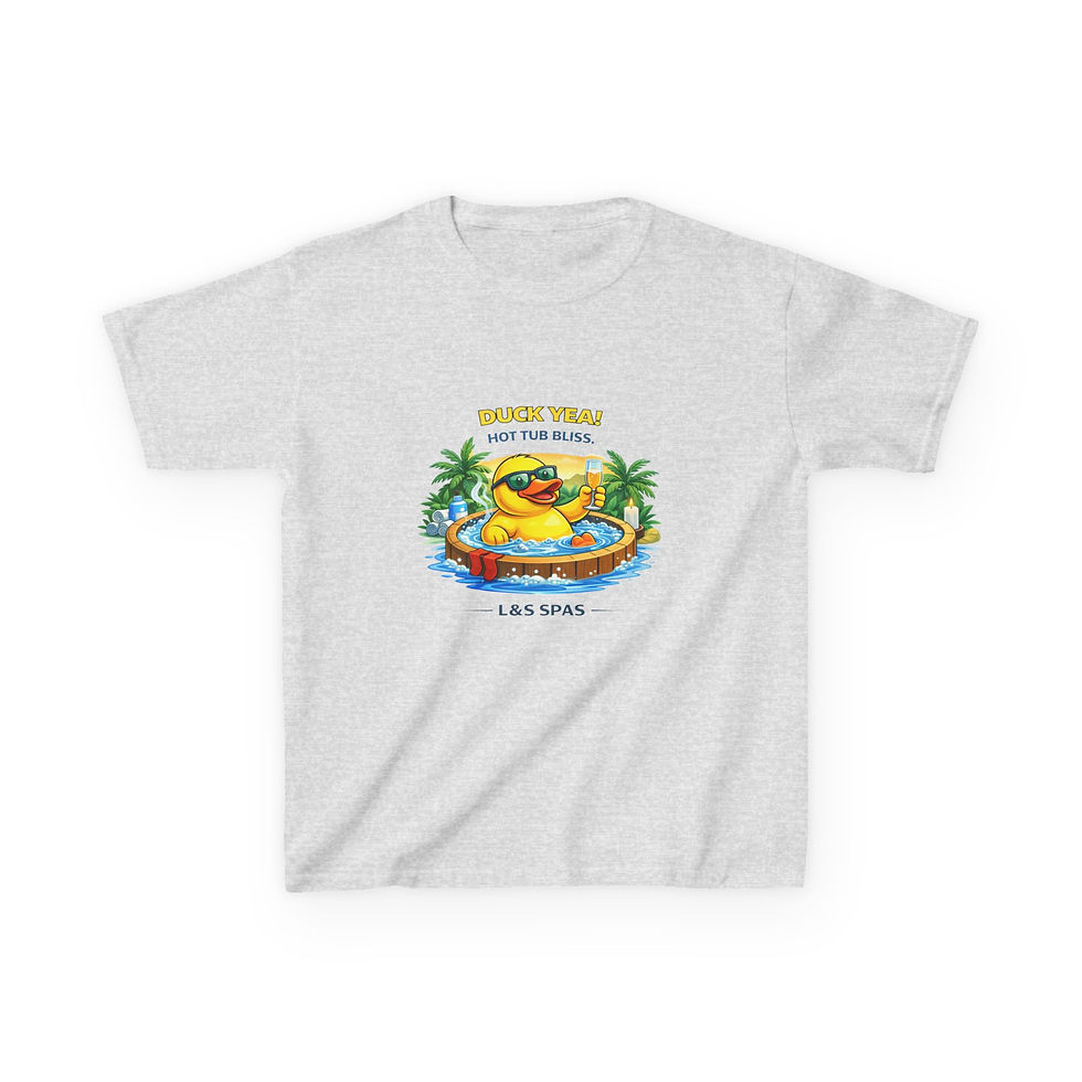 Thumbnail: L&S Spa Duck T-Shirt- Youth