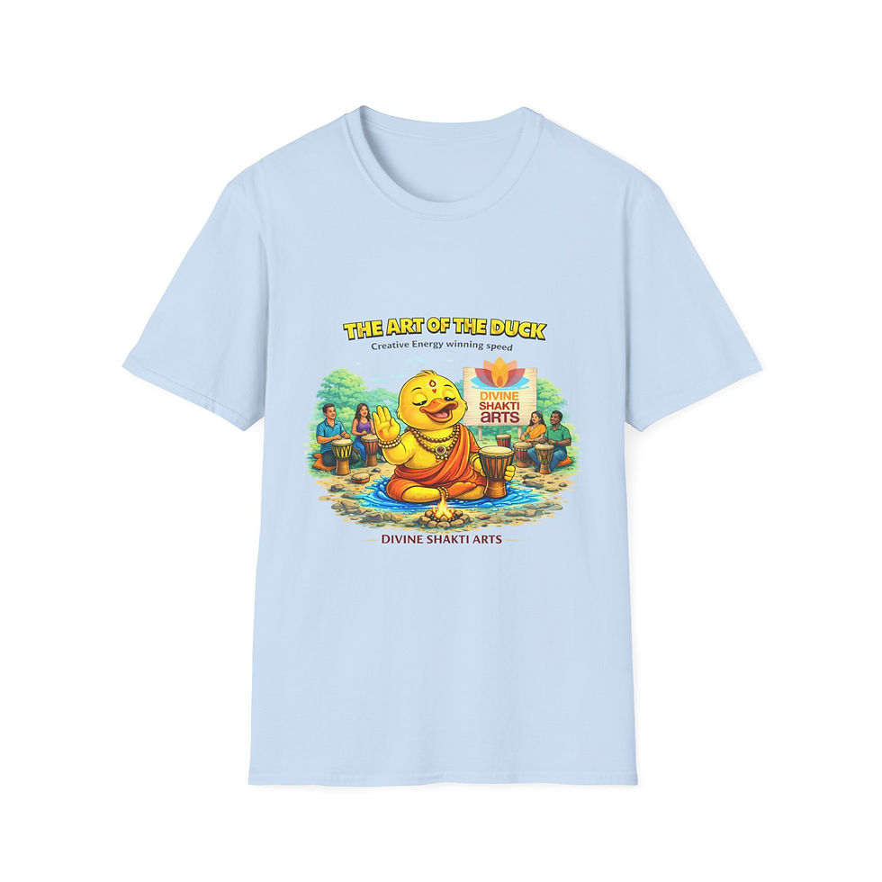 Thumbnail: Divine Shakti Duck T-Shirt- Adult