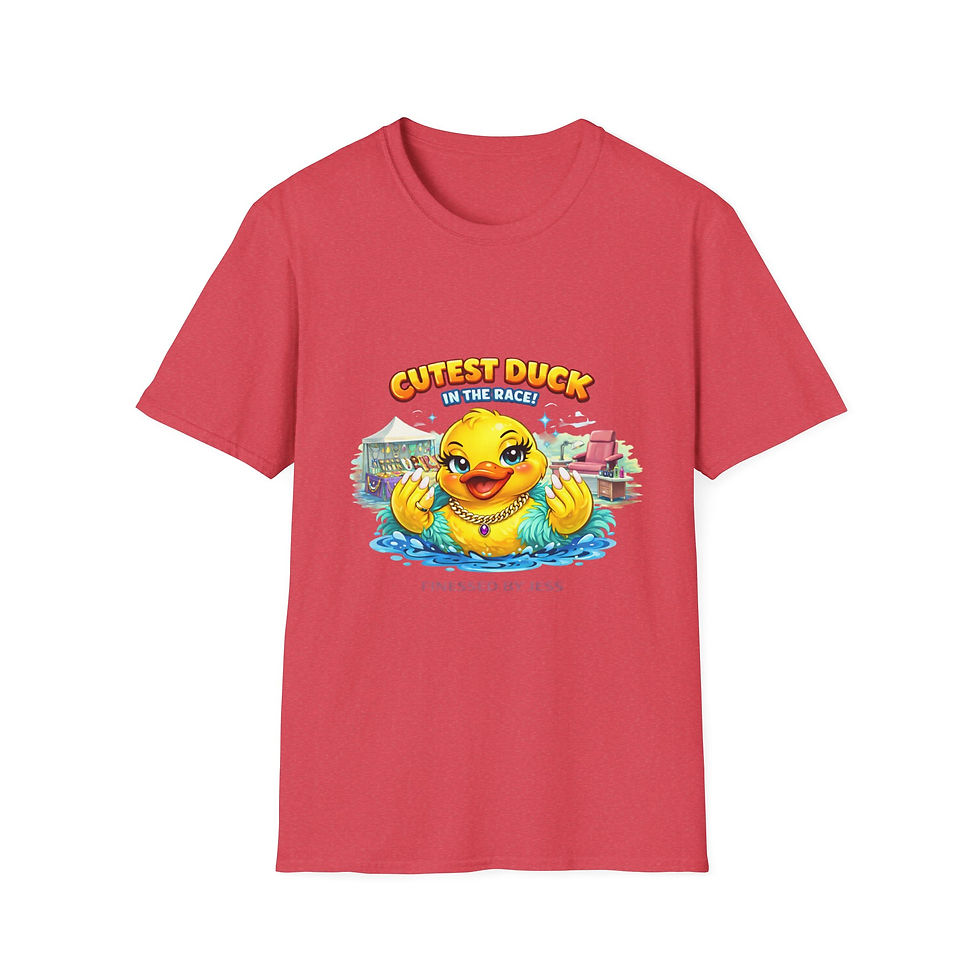 Thumbnail: Finessed by Jess Duck T-Shirt- Adult