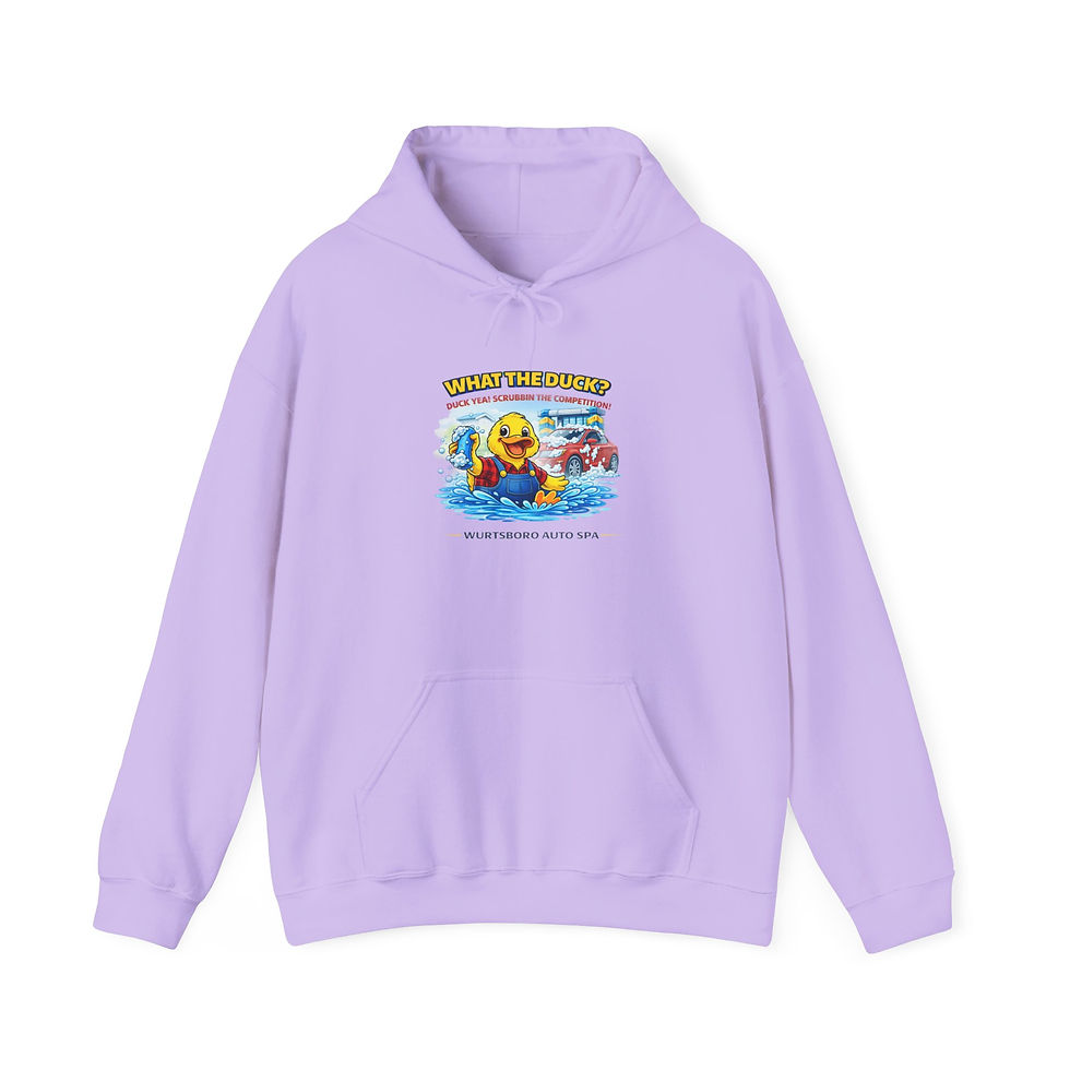 Thumbnail: Wurtsboro Auto Spa Duck Hoodie- Adult