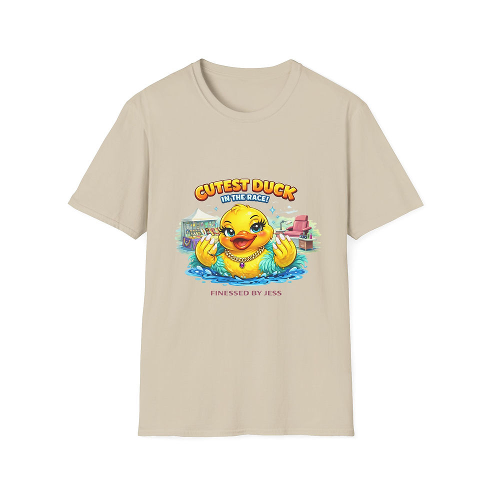 Thumbnail: Finessed by Jess Duck T-Shirt- Adult