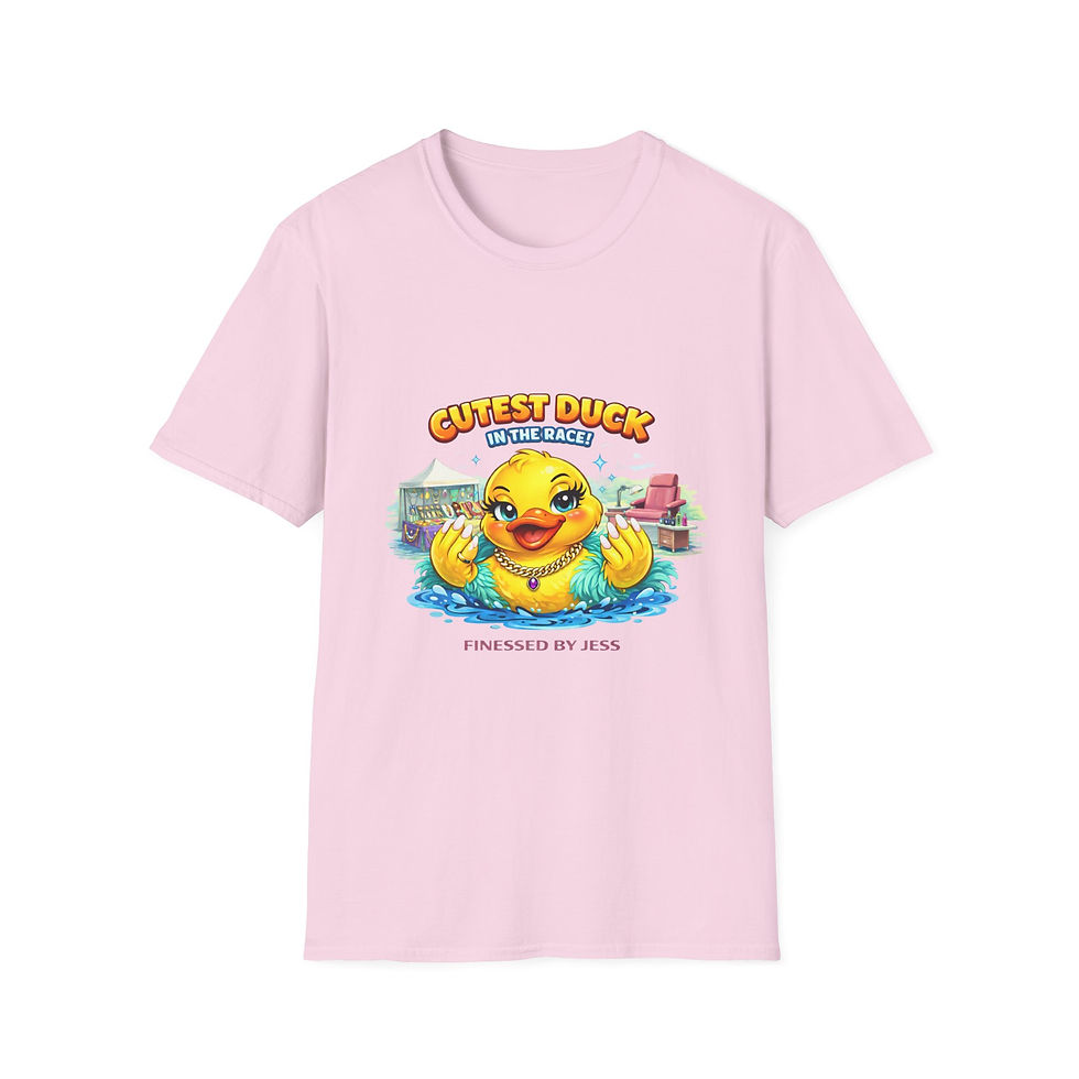 Thumbnail: Finessed by Jess Duck T-Shirt- Adult