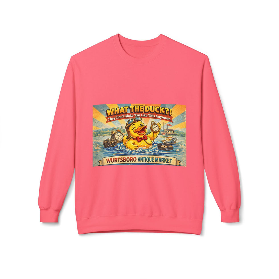 Thumbnail: WAM Duck Crewneck Sweatshirt- Adult