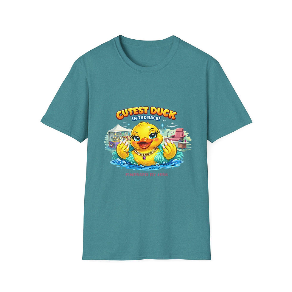 Thumbnail: Finessed by Jess Duck T-Shirt- Adult