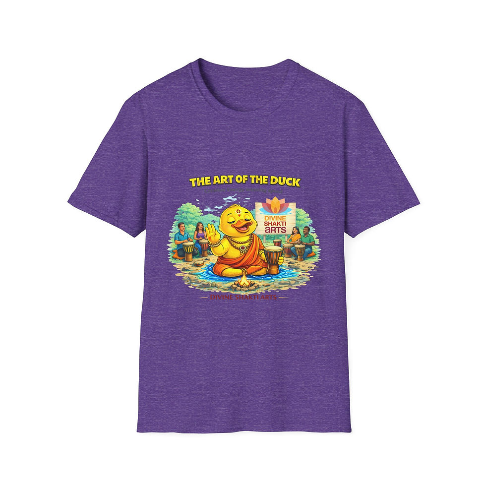 Thumbnail: Divine Shakti Duck T-Shirt- Adult