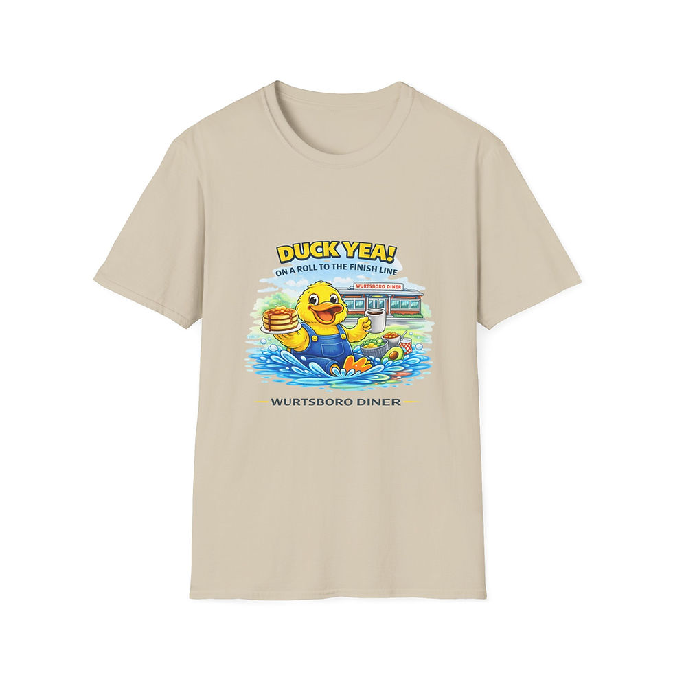 Thumbnail: Wurtsboro Diner Duck T-Shirt- Adult