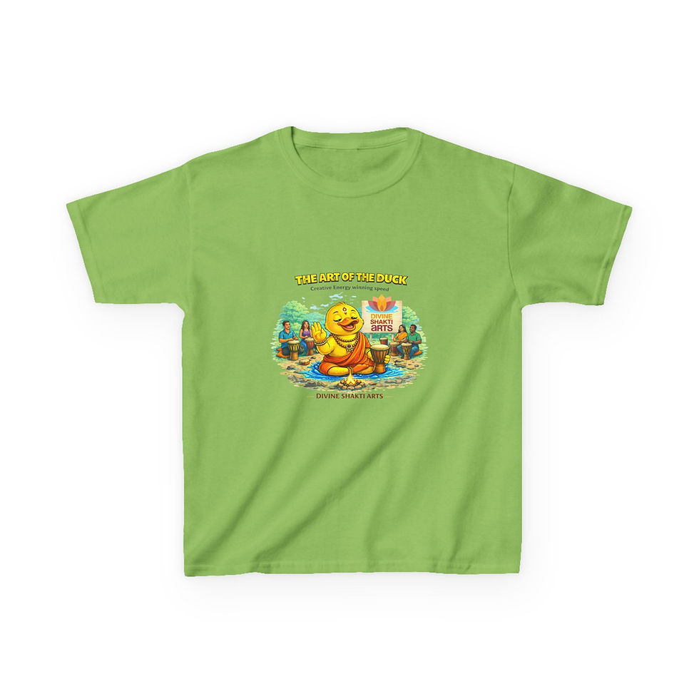 Thumbnail: Divine Shakti Duck T-Shirt- Youth