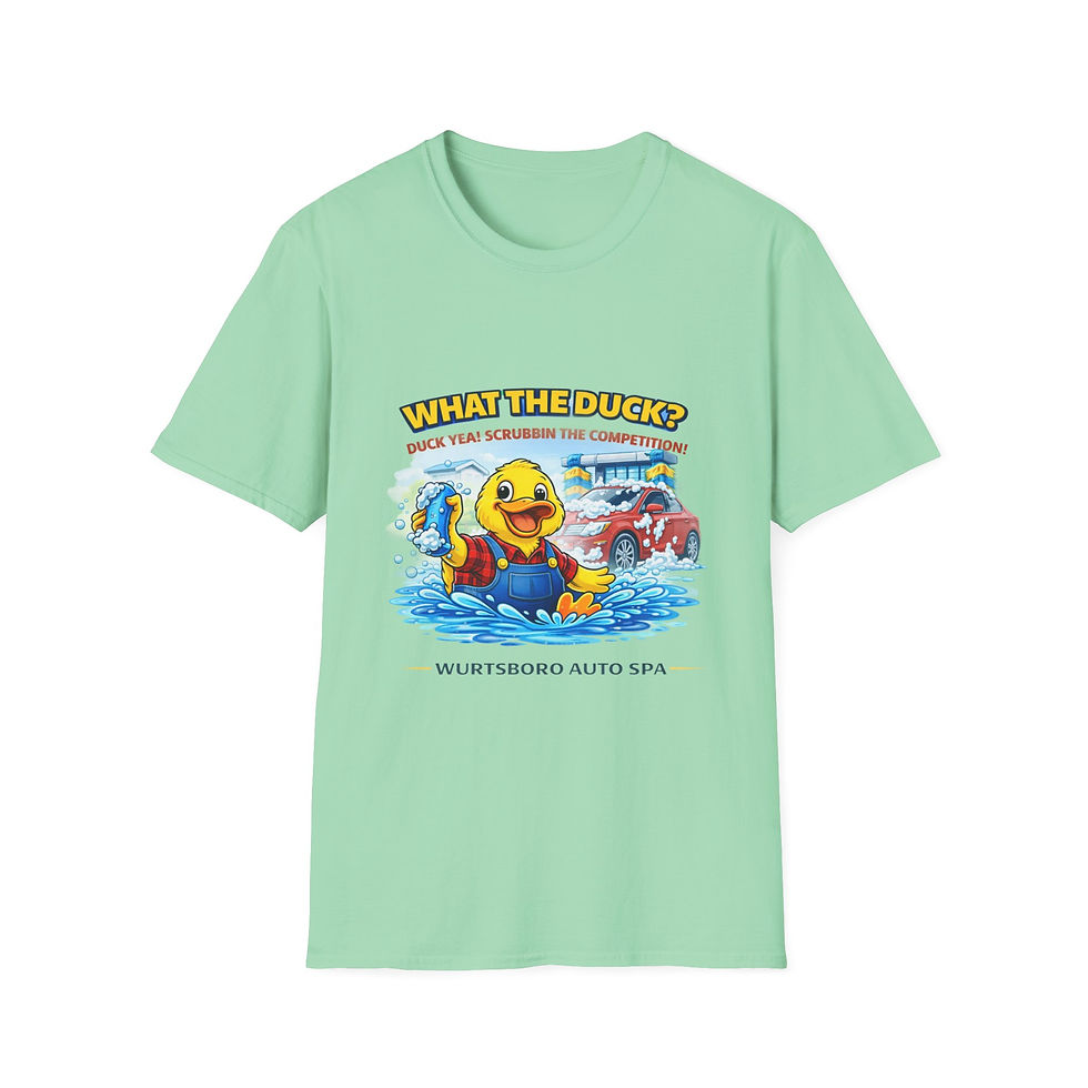 Thumbnail: Wurtsboro Auto Spa Duck T-Shirt- Adult