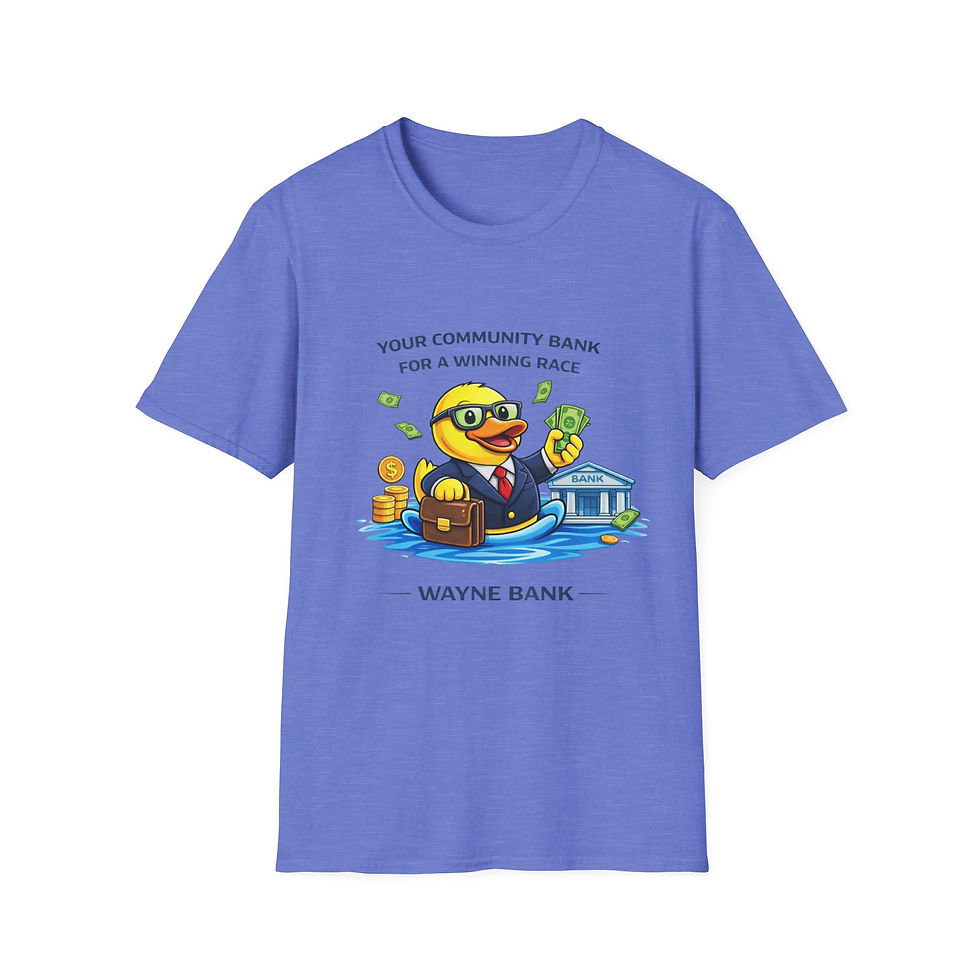 Thumbnail: Wayne Bank Duck T-Shirt- Adult