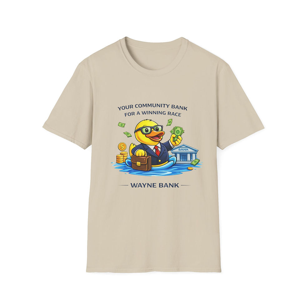Thumbnail: Wayne Bank Duck T-Shirt- Adult