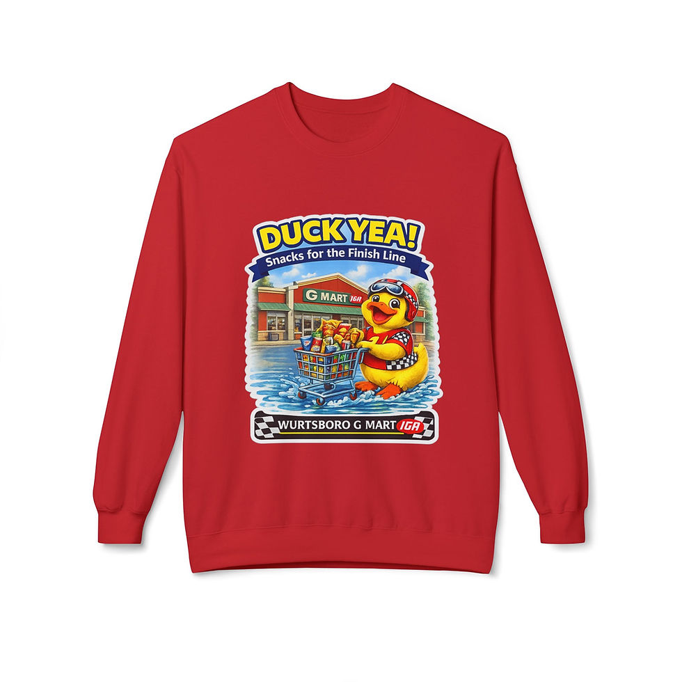 Thumbnail: GMart Duck Crewneck Sweatshirt- Adult
