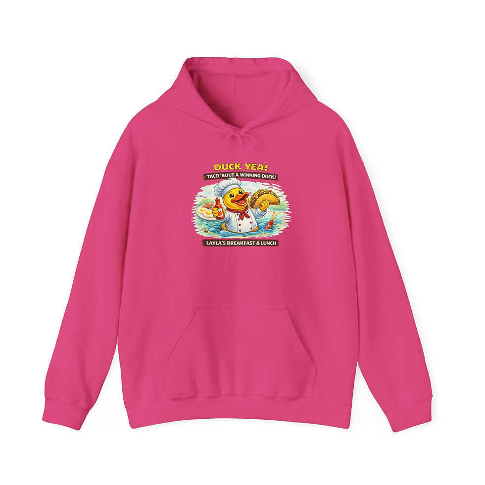 Thumbnail: Layla's Duck Hoodie- Adult