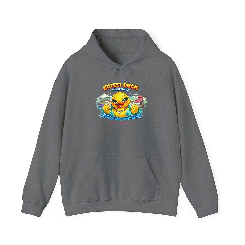 Thumbnail: Finessed by Jess Duck Hoodie- Adult