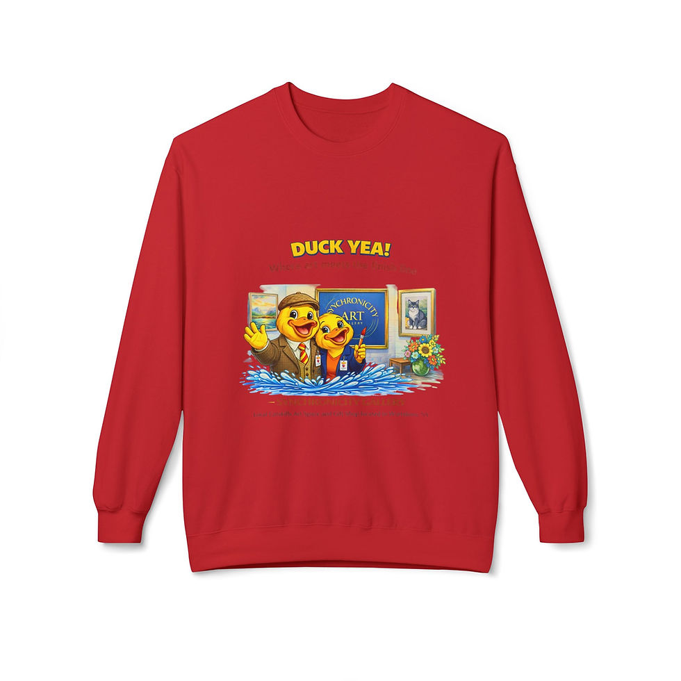 Thumbnail: Synchronicity Duck Crewneck Sweatshirt- Adult